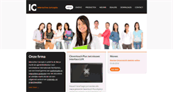 Desktop Screenshot of interactiveconcepts.be